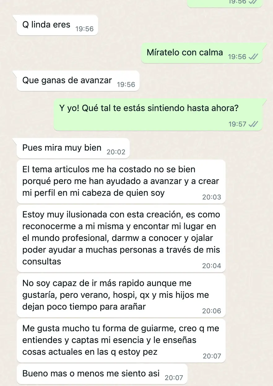 Feedback del trabajo de Catalina López