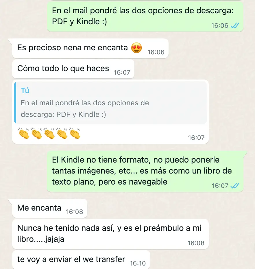 Feedback del trabajo de Catalina López