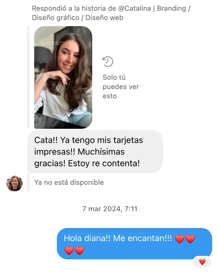Feedback del trabajo de Catalina López