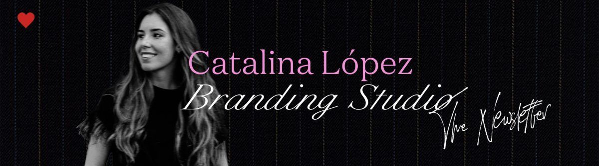 Banner de la newsletter de Catalina López
